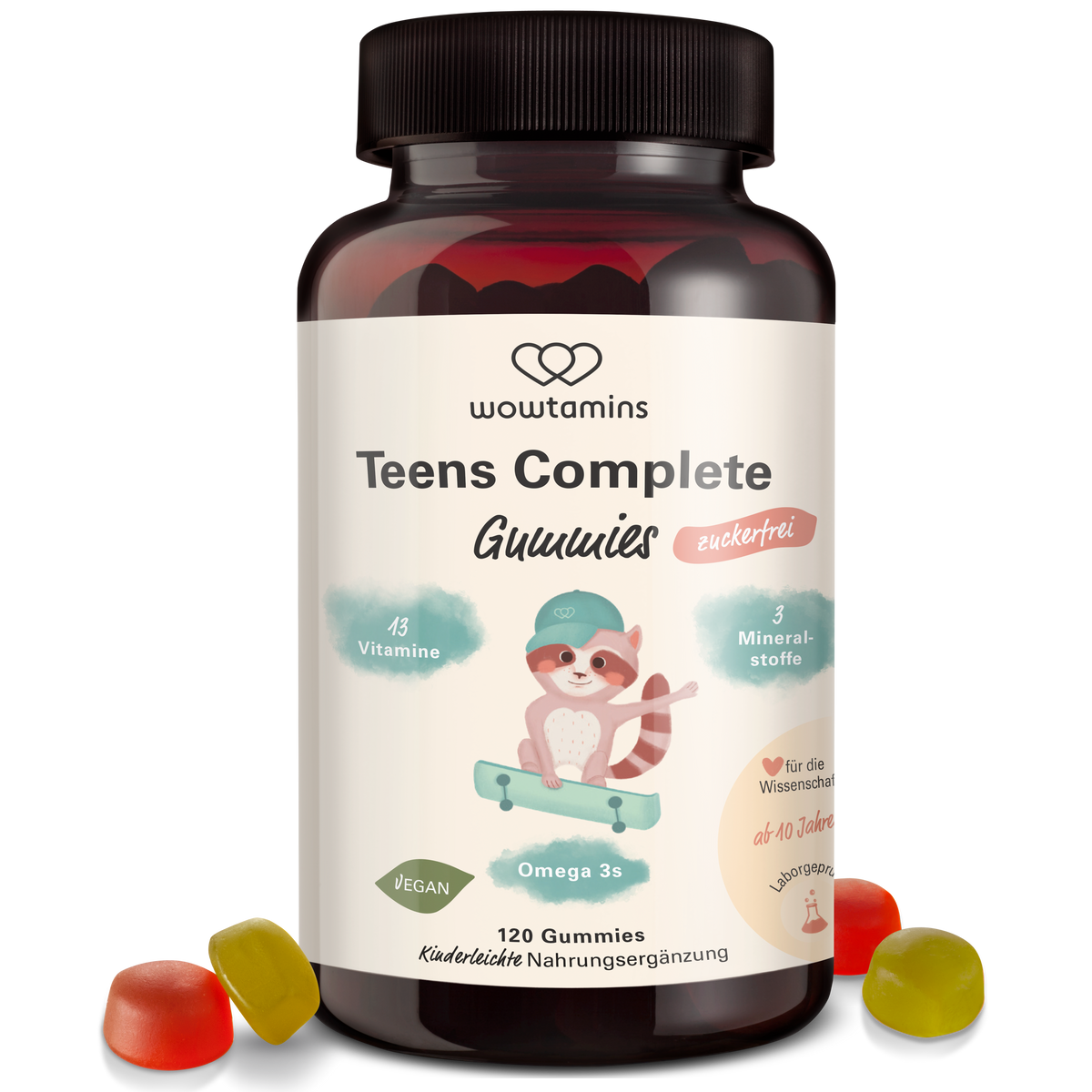 Teens Complete Gummies senza zucchero