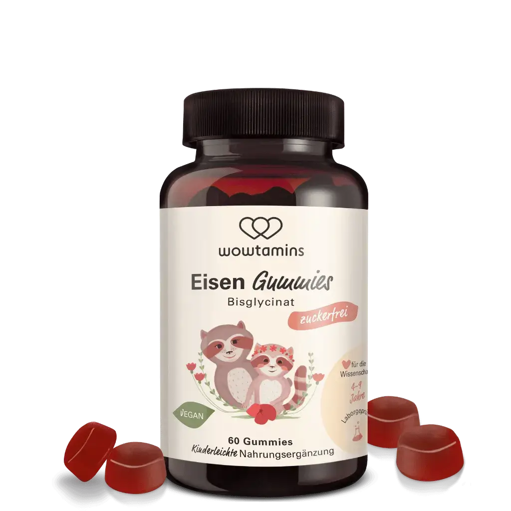 Ferro Gummies senza zucchero