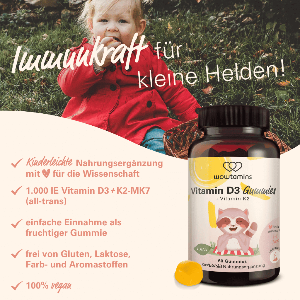 Gummies Vitamina D3 + K2