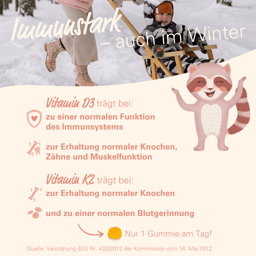 Gummies Vitamina D3 + K2