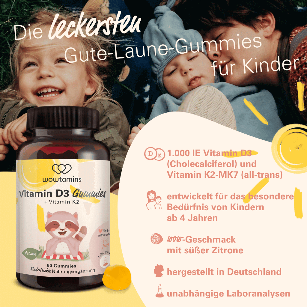 Gummies Vitamina D3 + K2